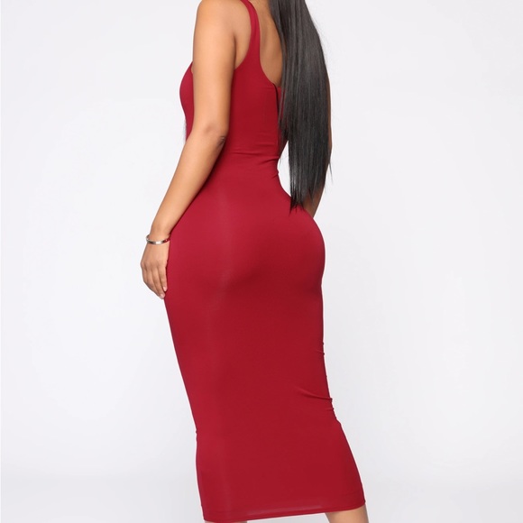 Your Needs Met Dress - Red - Picture 4 of 7